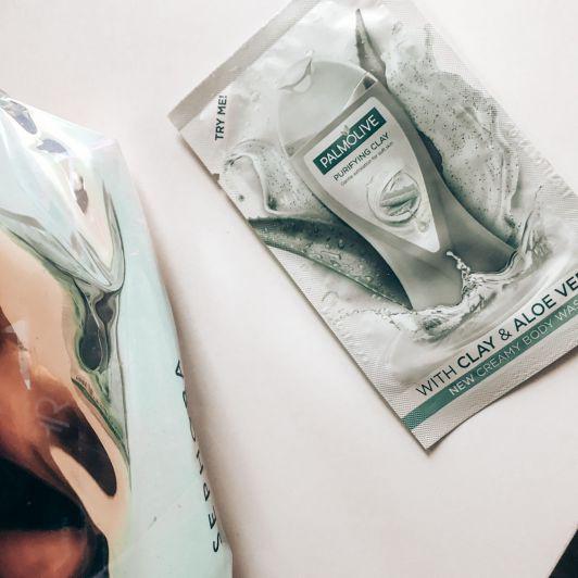 Palmolive Purifying Clay, Żel pod prysznic, Z glinką i ekstraktem z aloesu