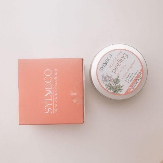 Sylveco Peeling do twarzy, Enzymatyczny, Papaina, Bromelaina, Olejek geraniowy, Hypoallergic