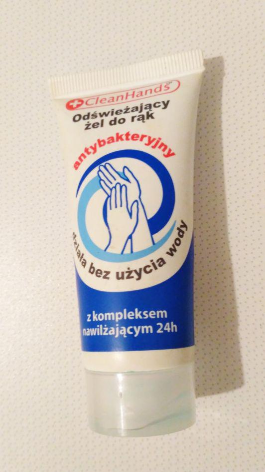 CleanHands Antybakteryjny żel do rąk, Z kompleksem nawilżającym 24h
