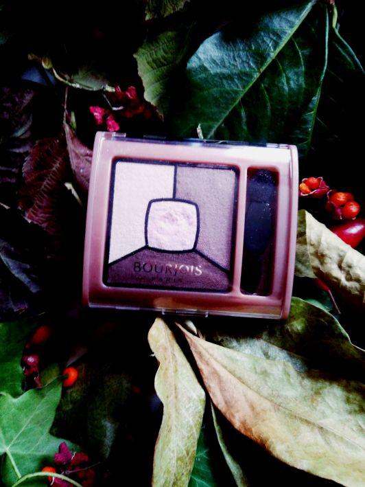 Bourjois Smoky Eyes Trio Eyeshadow, Potrójne cienie do powiek, nr 08 Vert Trendy