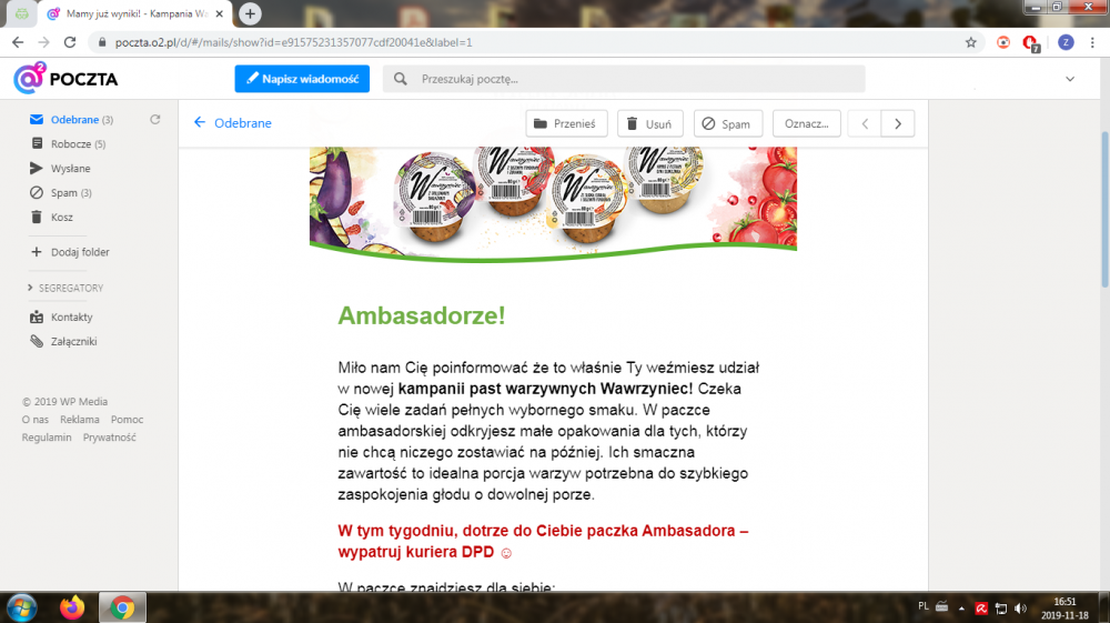 Jestem szczęśliwa bo..