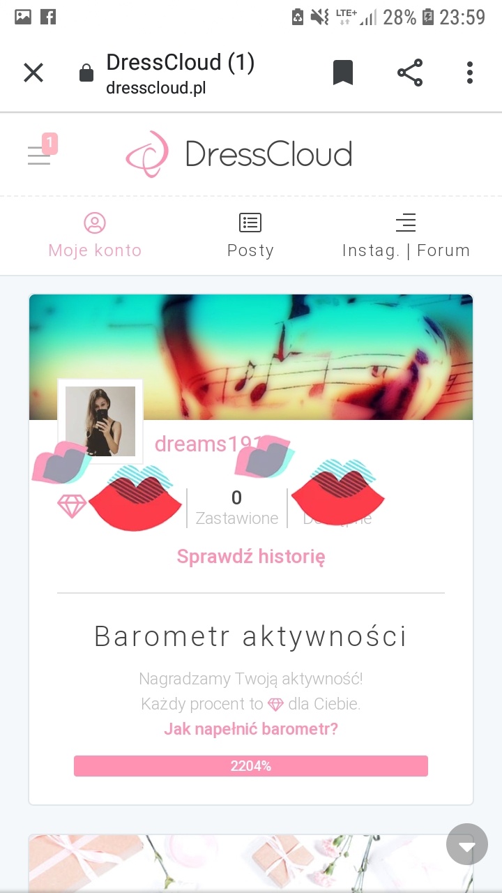 Ile macie dziś % w barometrze?