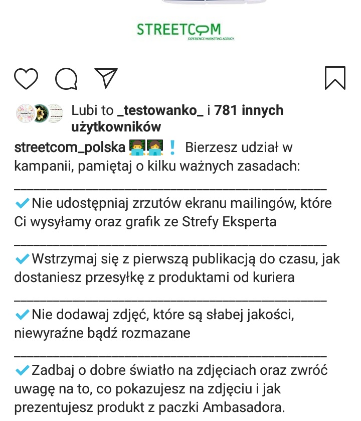 testowanie STREETCOM :)