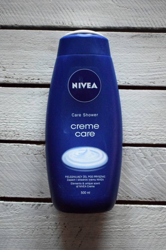 kosmetyki zele pod prysznic nivea