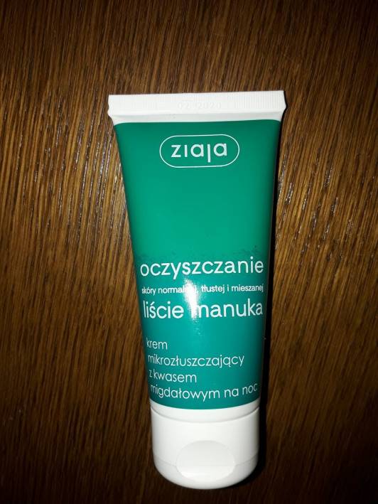 kosmetyki kremy do twarzy na noc ziaja