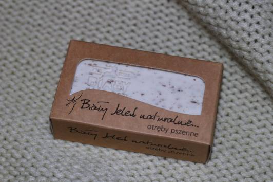 Biały Jeleń Hipoalergiczny, Mydło naturalne z otrębami pszennymi