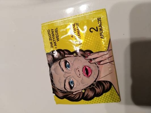 AA Bubble Mask, Maska bąbelkowa do twarzy, Oczyszczanie i energia, 24k złoto + aktywny wegiel