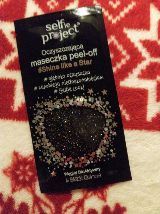 Selfie Project masks peel off shine like a star