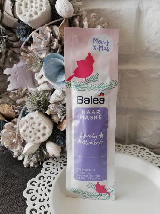 Balea Lovely Moments, maska do włosów z olejkiem migdałowym