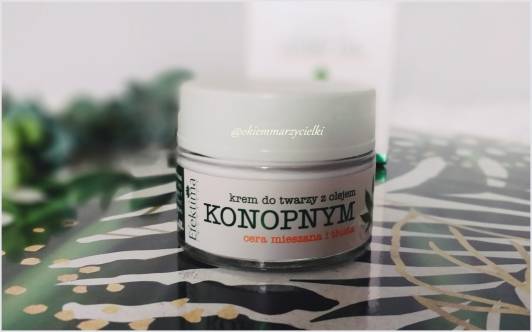 Krem z olejkiem konopnym do cery tłustej i mieszanej, Efektima
