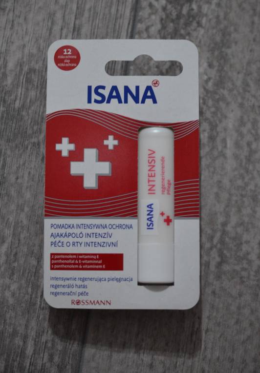 Isana Pomadka ochronna do ust, Intensiv