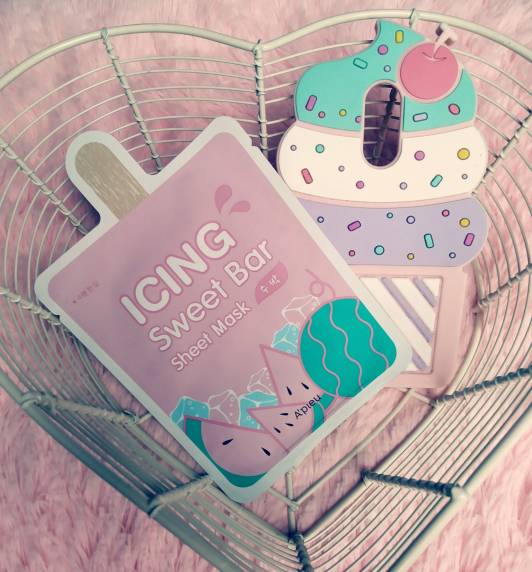 A'pieu Icing Sweet Bar, Maska do twarzy w płacie, Arbuz