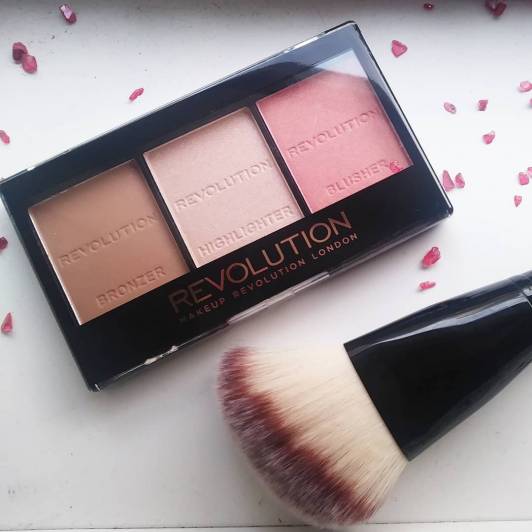 Makeup Revolution Ultra Contour Kit, Zestaw do konturowania twarzy