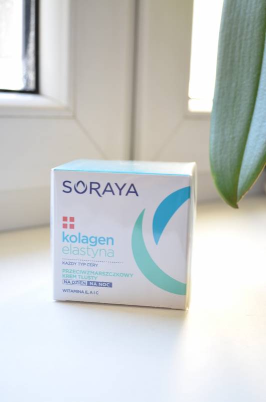 Soraya Kolagen + Elastyna, Krem do twarzy, Półtłusty, Regenerujący, Na dzień i na noc