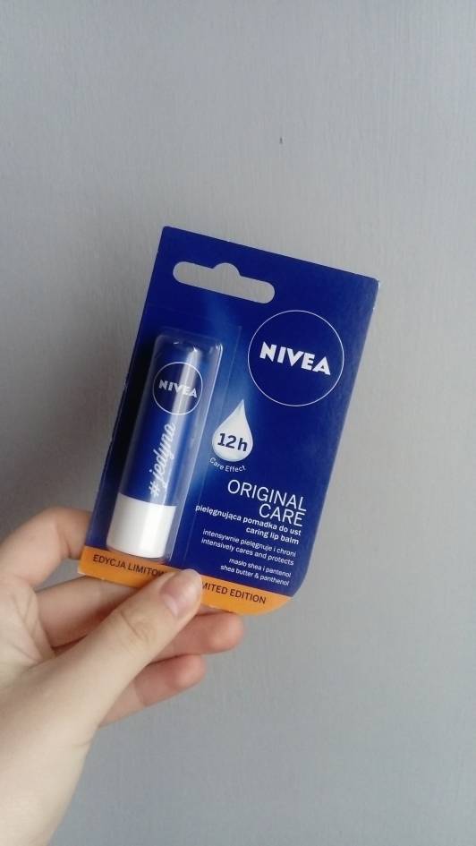 Nivea Pomadka do ust, Original care (Edycja świąteczna)
