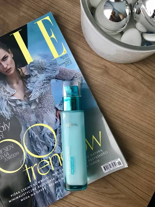 L'Oréal Hydra Genius Aloe Water, Płynna pielęgnacja nawilżająca, Skóra normalna i mieszana