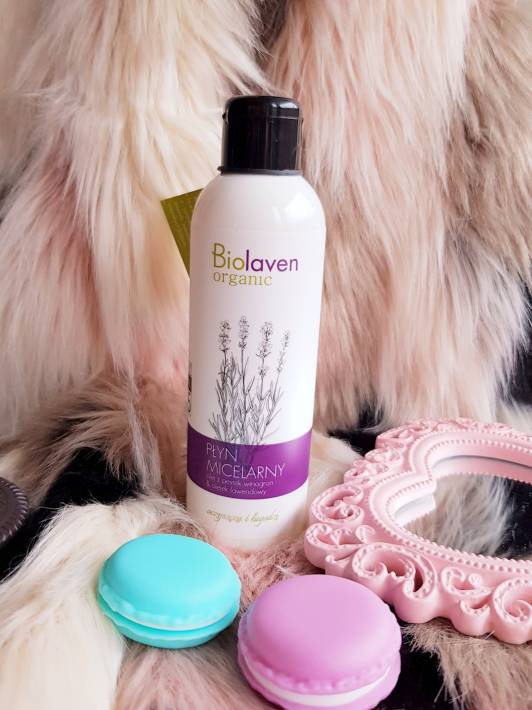 Biolaven Płyn micelarny, Olej z pestek winogron & olejek lawendowy