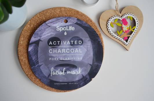spalife maska aktywny węgiel facial mask charcoal 