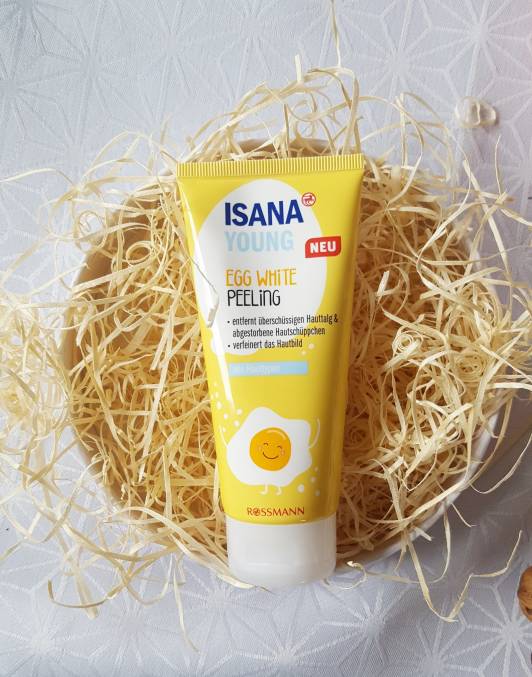 Isana Young Egg White peeling do twarzy