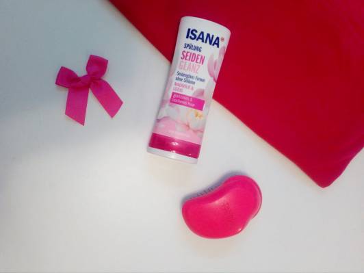 Isana odżywka do włosów, Seidenglaz - Formel magnolia i lotos