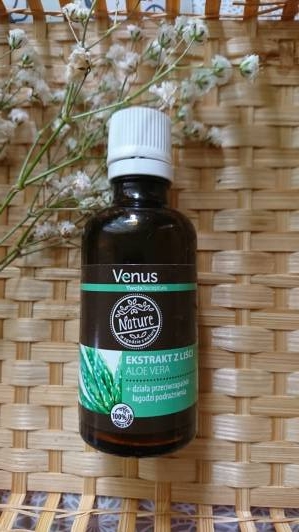 Venus Twoja receptura, Nature, Ekstrakt z liści Aloe Vera