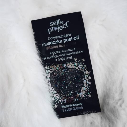 Selfie Project Maska do twarzy, Peel-off, Oczyszczająca, #Shine like a Star