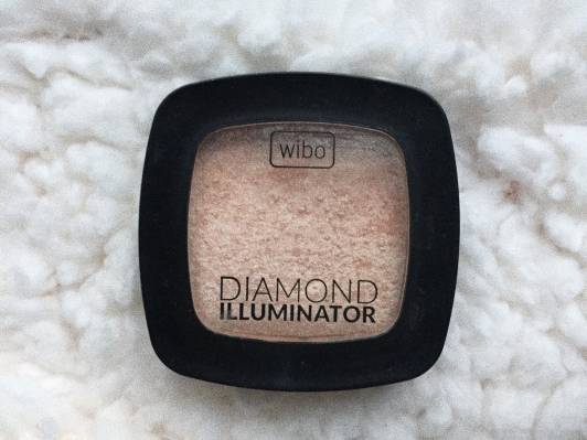 Wibo Diamond Illuminator, Rozświetlacz prasowany do twarzy