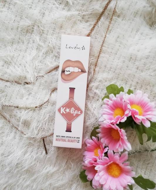 K*Lips, Pomadka w płynie, Matowa, Neutral Beauty
