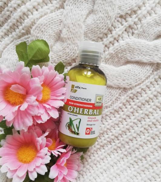 O'Herbal Odżywka do włosów, Wzmacniająca, Ekstrakt z korzenia tataraku