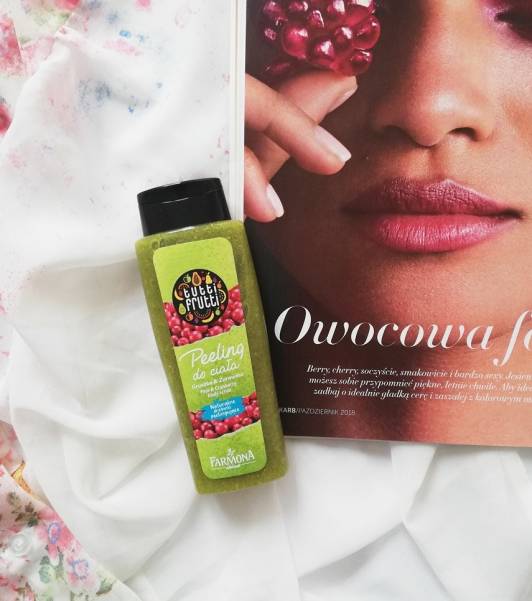 Farmona Tutti Frutti, Peeling do ciała, Gruszka i żurawina