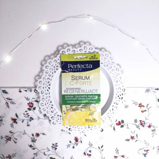 Perfecta Serum C-Forte, Maseczka do twarzy, Intensywna regeneracja