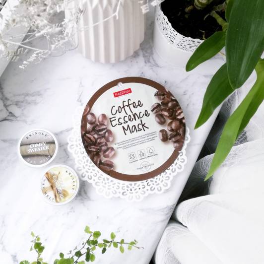 Purederm Maska do twarzy w płacie, Coffee Essence Mask