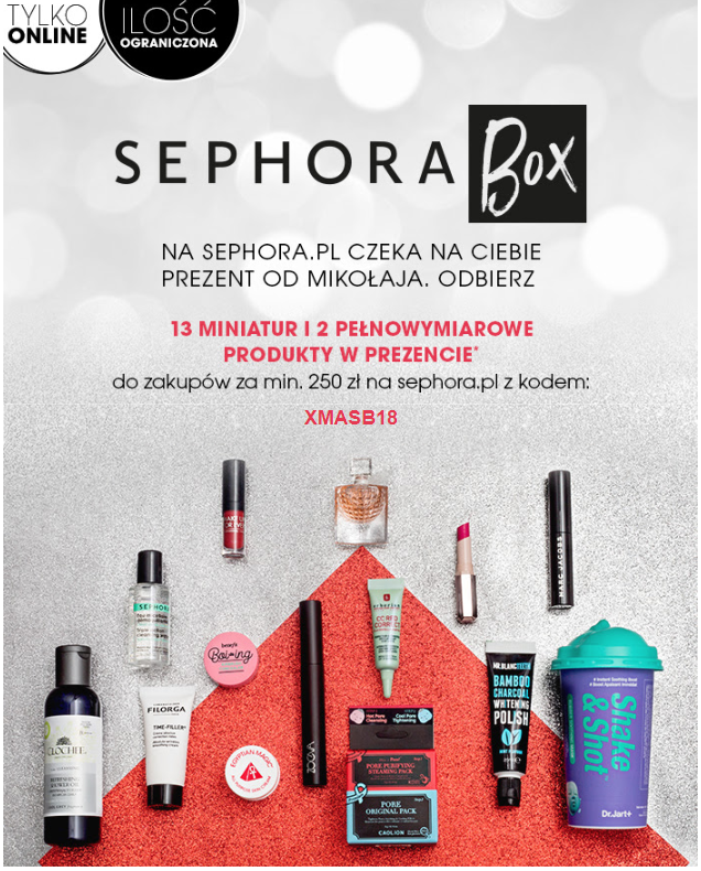 Sephora - gratis miniaturki do zakupu