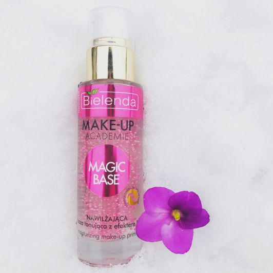 Bielenda Make-Up Academie, Magic Base, Baza pod makijaż, Efekt BB, Nawilżająca, Różowa