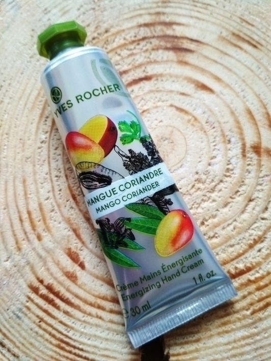 Yves Rocher Krem do rąk, Mango i kolendra