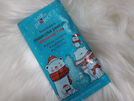 Selfie Project #Snowman Timel, maseczka do twarzy peel-off nawilżająca 