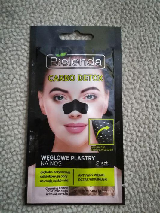 Bielenda Carbo Detox, Węglowe plastry na nos