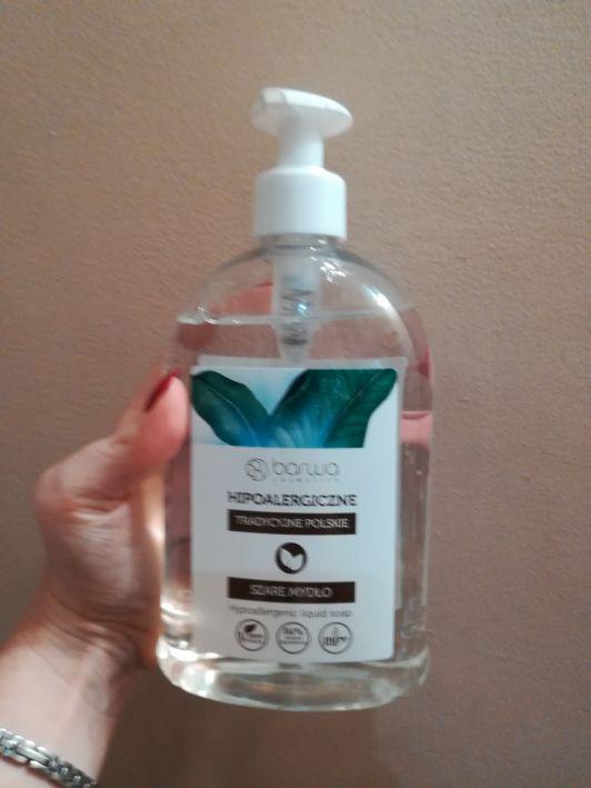 Barwa Hipoalergiczne tradycyjne polskie szare mydło w płynie