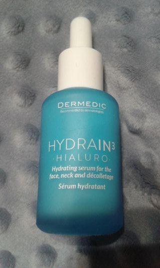 Dermedic Hydrain 3 Hialuro, Serum do twarzy, Nawadniające, Skóra odwodniona, Sucha i bardzo sucha