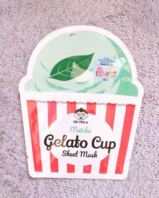 Dr. Mola Maska do twarzy w płacie, Gelato Cup Sheet Mask, Matcha
