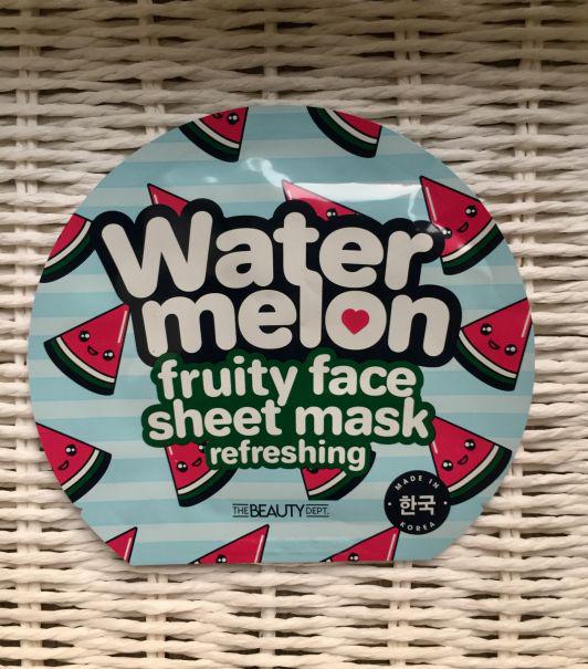 The Beauty Dept. Maseczka w płachcie, odżywiająca, melon