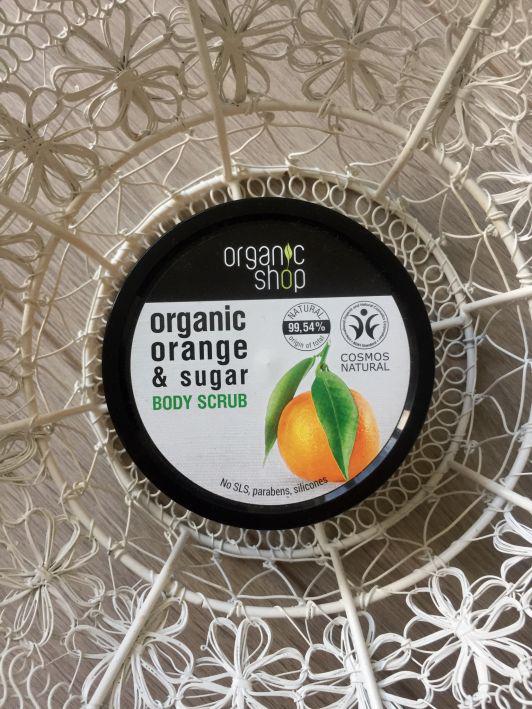 Organic Shop Scrub do ciała, Pomarańcza i cukier