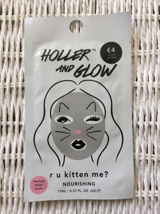 Primark Maska w płachcie, Holler and Glow, R u kitten me?