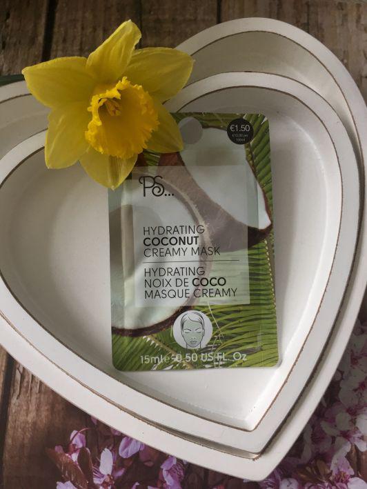 PS... Maska do twarzy, Nawilżająca, Kokos