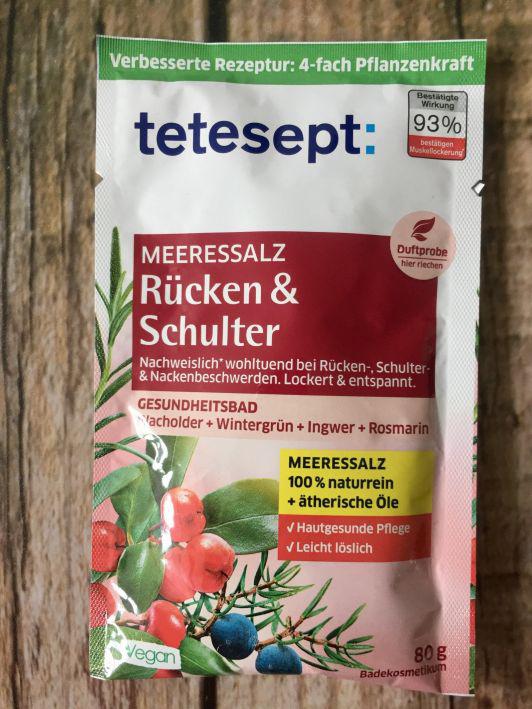 Tetesept Sól do kąpieli, Rucken&Schulter, Rozluźniająca mięśnie