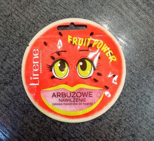 Lirene Fruit Power, Maseczka do twarzy, Żelowa, Arbuzowe Nawilżenie