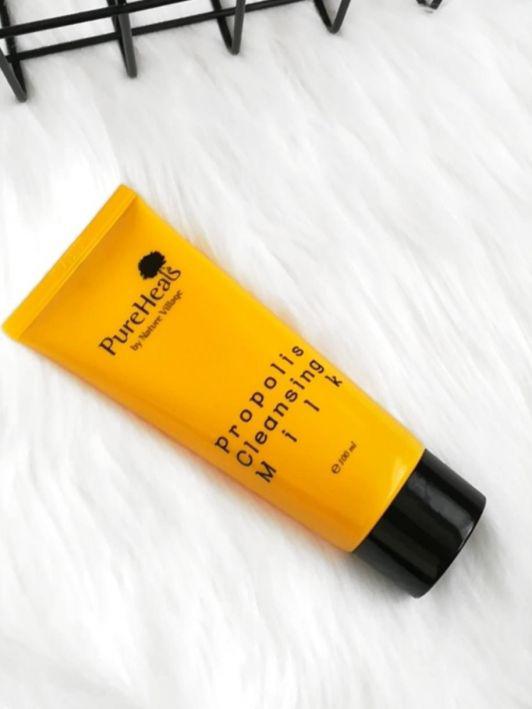 Pureheal's Propolis, Mleczko do twarzy, Nawilżające i oczyszczające, Propolisowe
