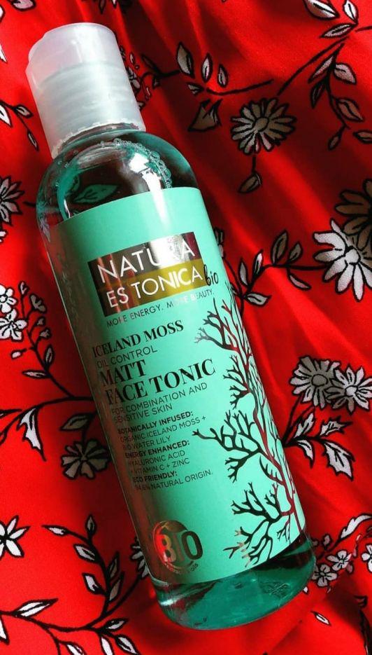 Natura Estonica Bio, Iceland Moss, Tonik do twarzy, Matujący