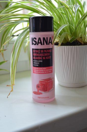 Isana Zmywacz do paznokci z olejkiem pielęgnacyjnym