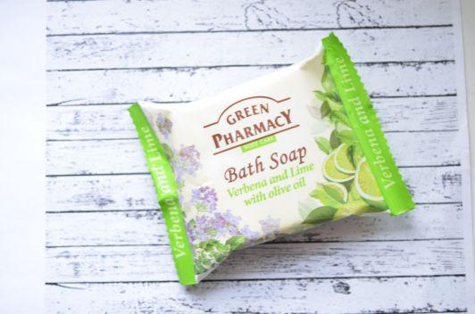 Green Pharmacy Mydło w kostce, Werbena i limonka